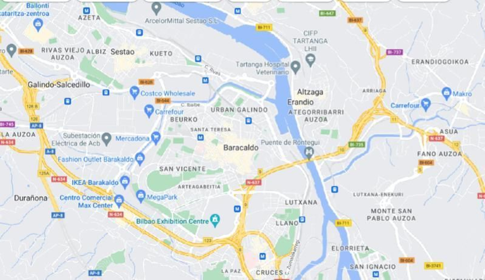 Tres personas arrestadas en Baracaldo tras una pelea