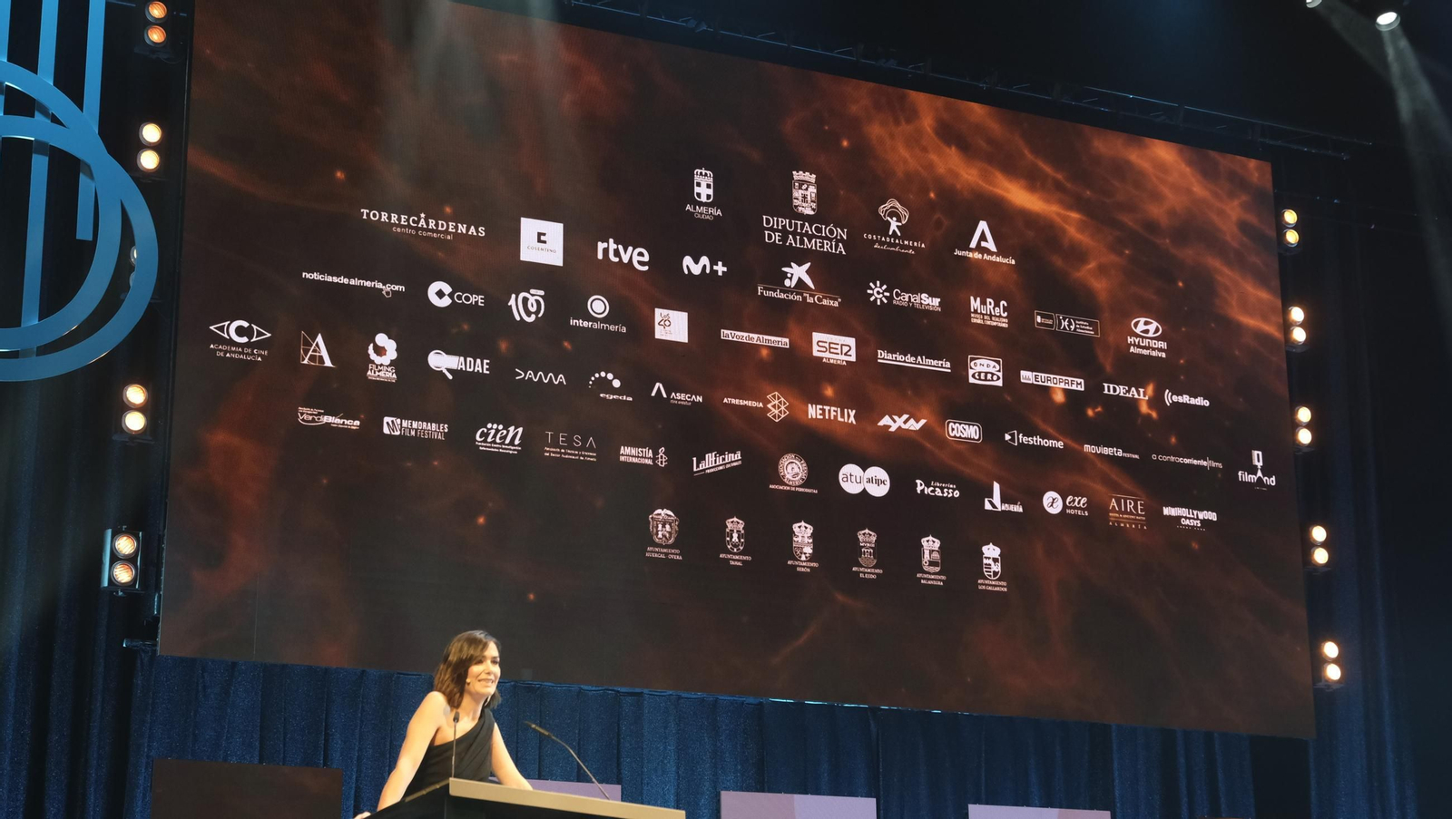 Adriana Ugarte, 'Premio Almería Tierra de Cine', en la gala inaugural de FICAL 2025, en imágenes
