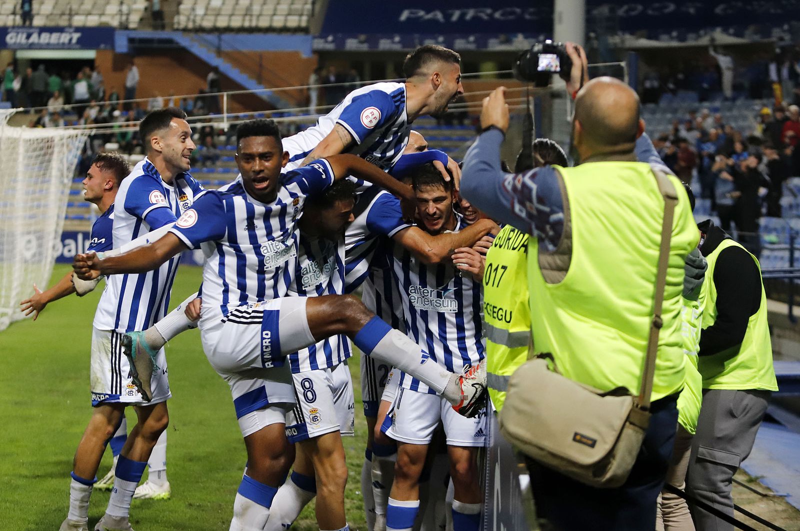 Imágenes del Recreativo Huelva-At Sanluqueño