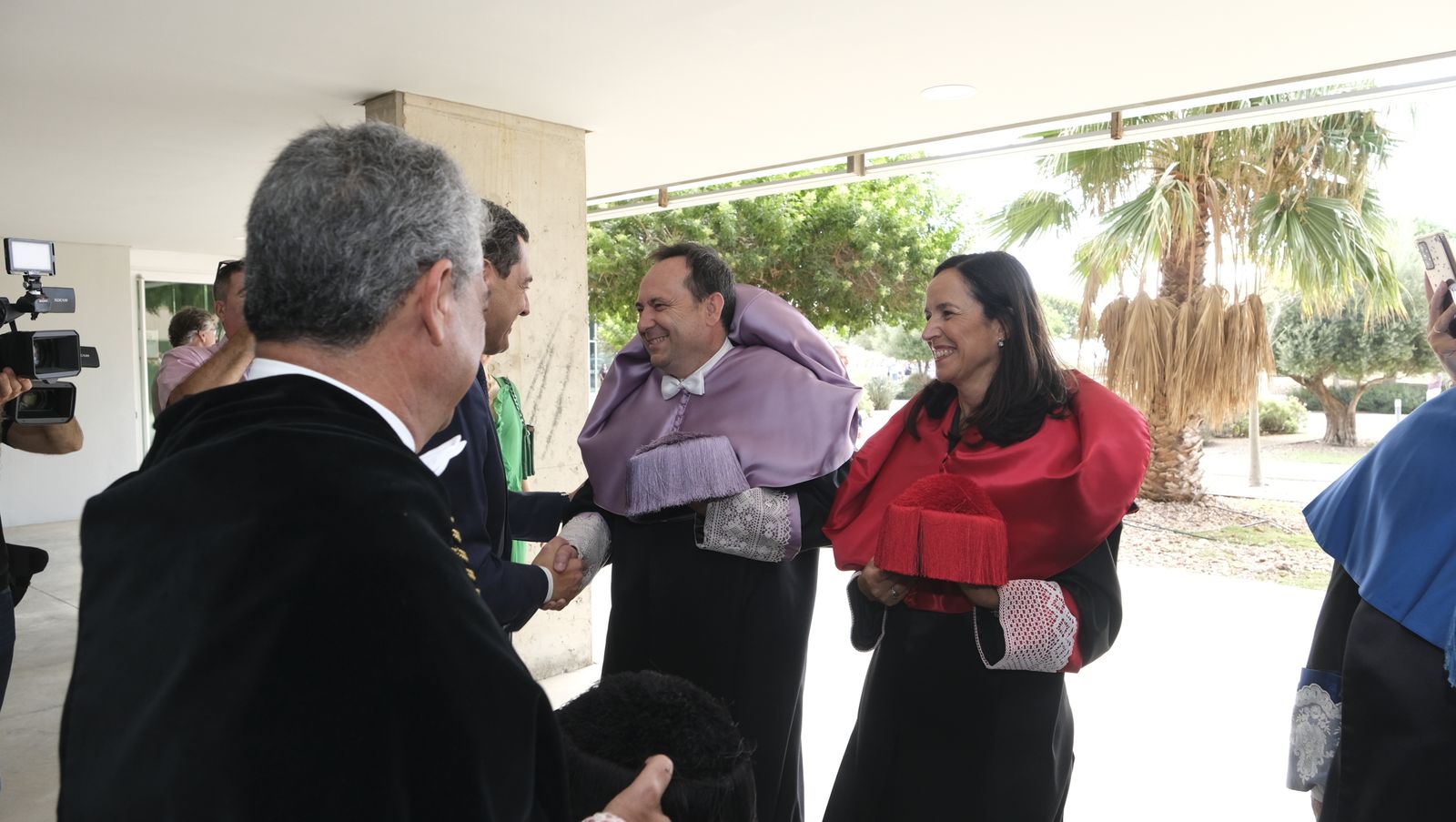 El Presidente de la Junta Juanma Moreno, inaugura el curso universitario andaluz en Almería