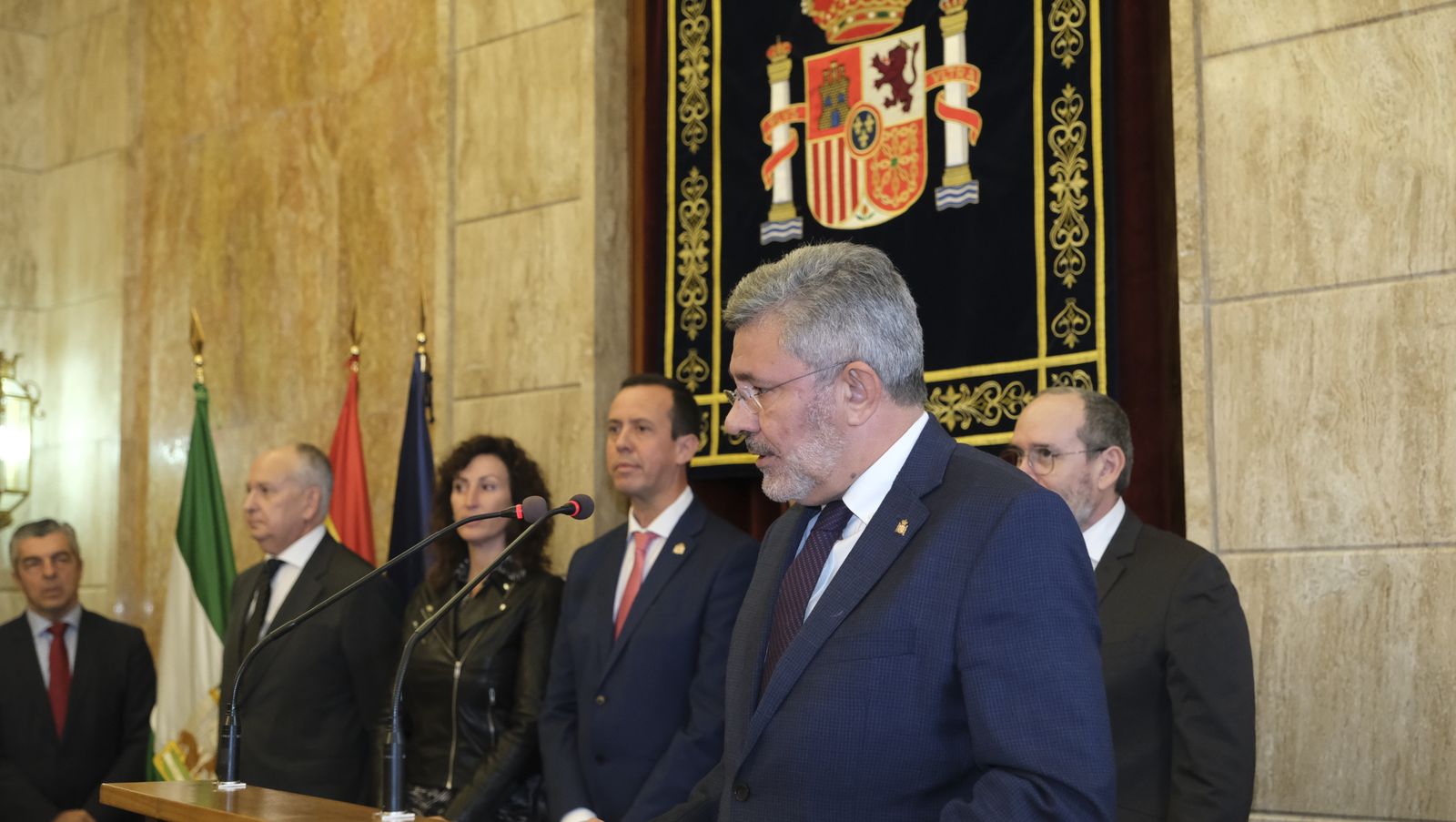 Imágenes del acto del Día de la Constitución en la Subdelegación del Gobierno de Almería