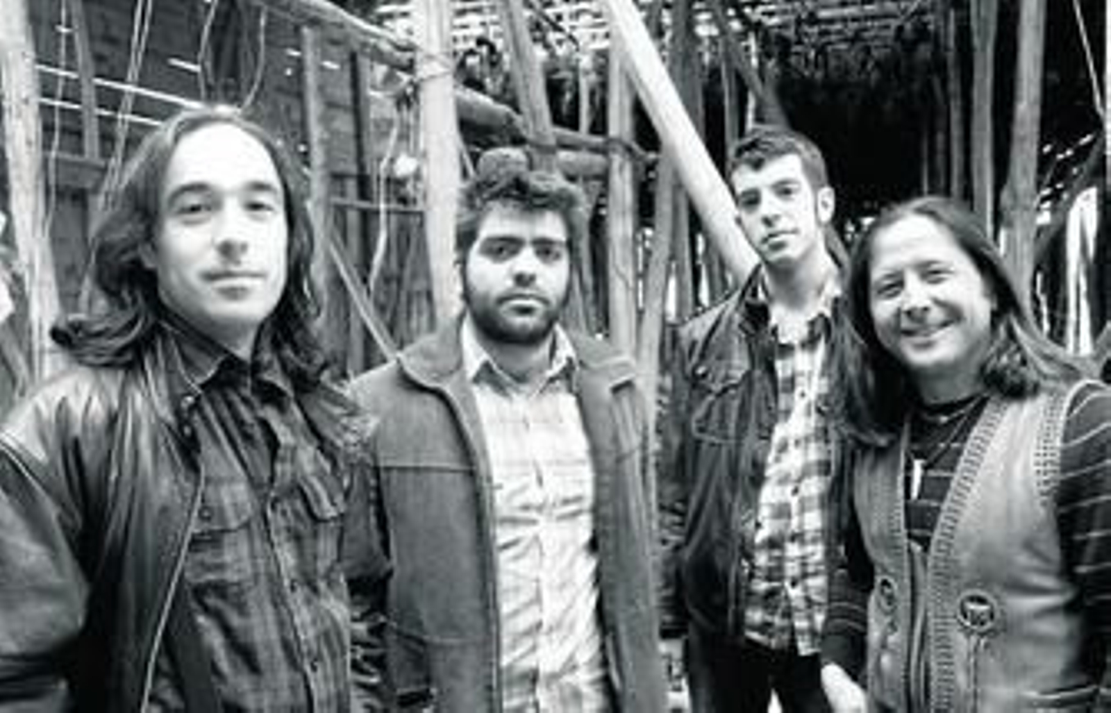 La banda granadina Chicken Congress, al completo.