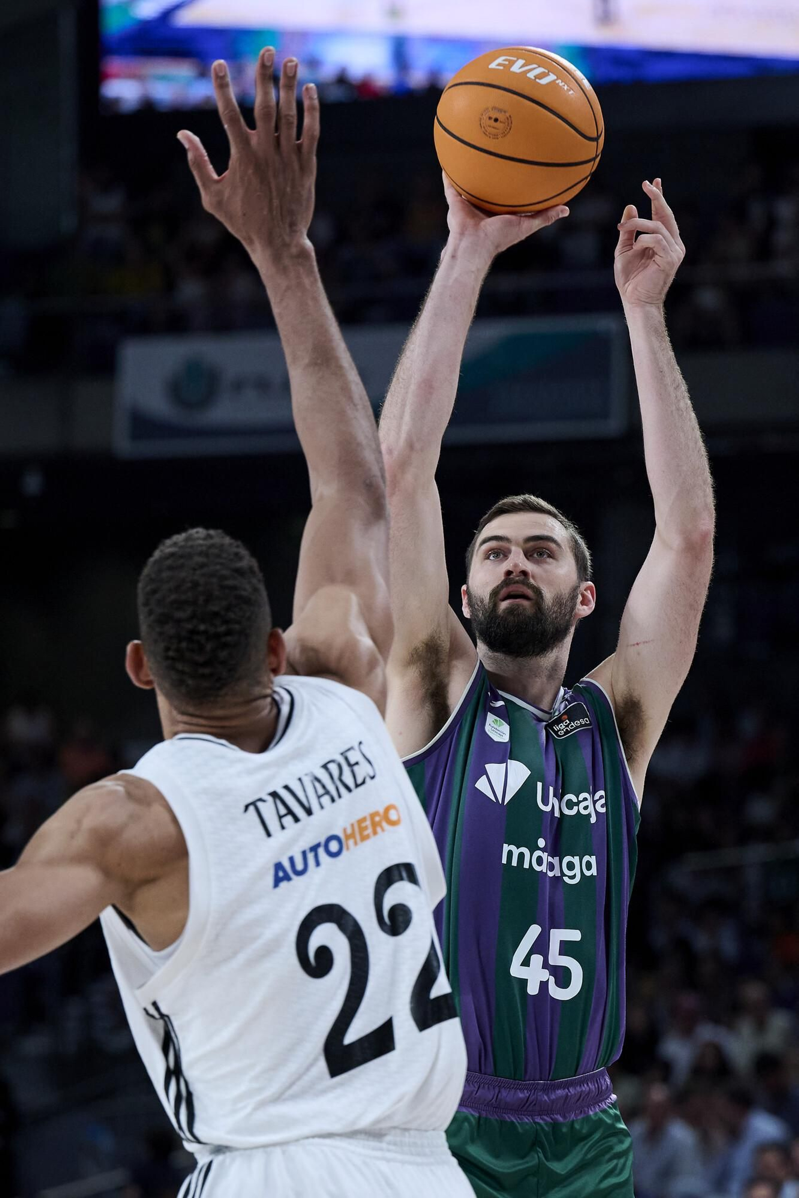 El Real Madrid-Unicaja en fotos