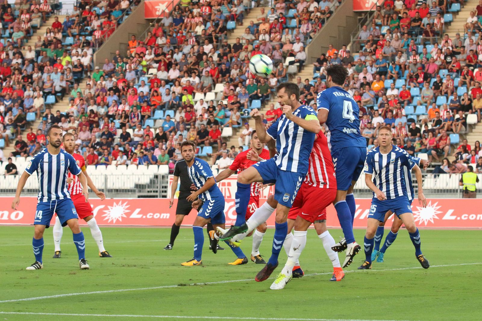 Las imágenes del Almería-Lorca