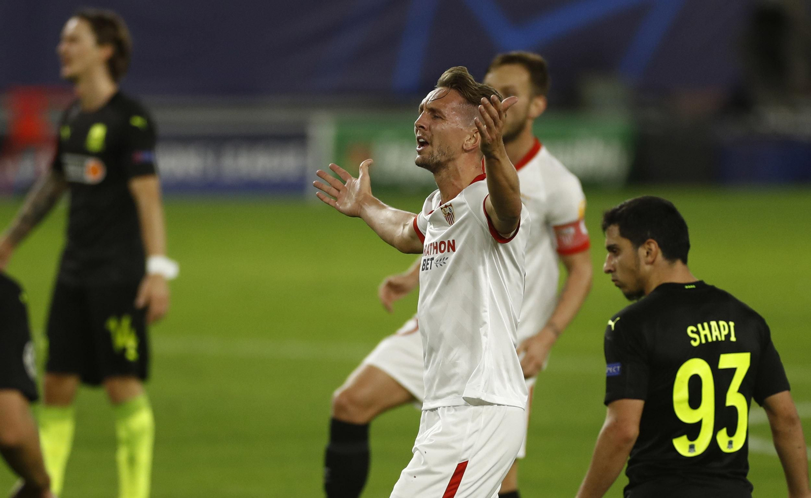 Las imágenes del Sevilla-Krasnodar