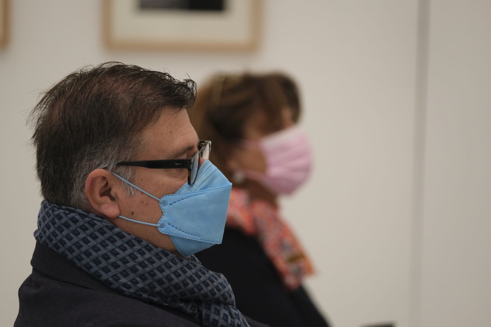 Imágenes inauguración exposición fotógrafo Carlos Pérez Siquier. Diputación de Almería