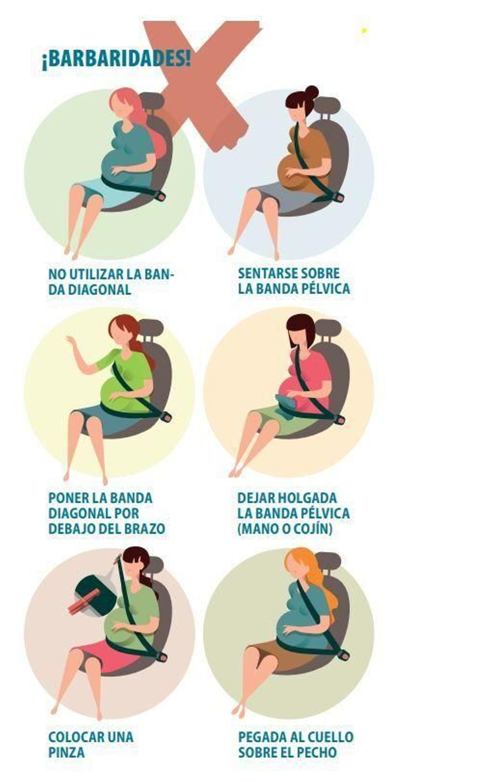 Lo que nunca se debe hacer con el cinturón.