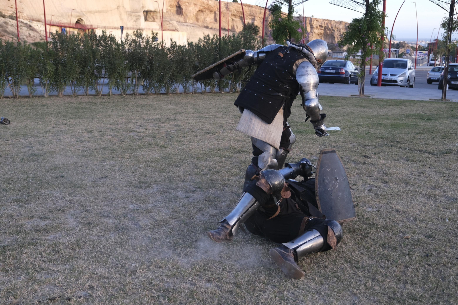 Fotogalería de los combates medievales en Almería
