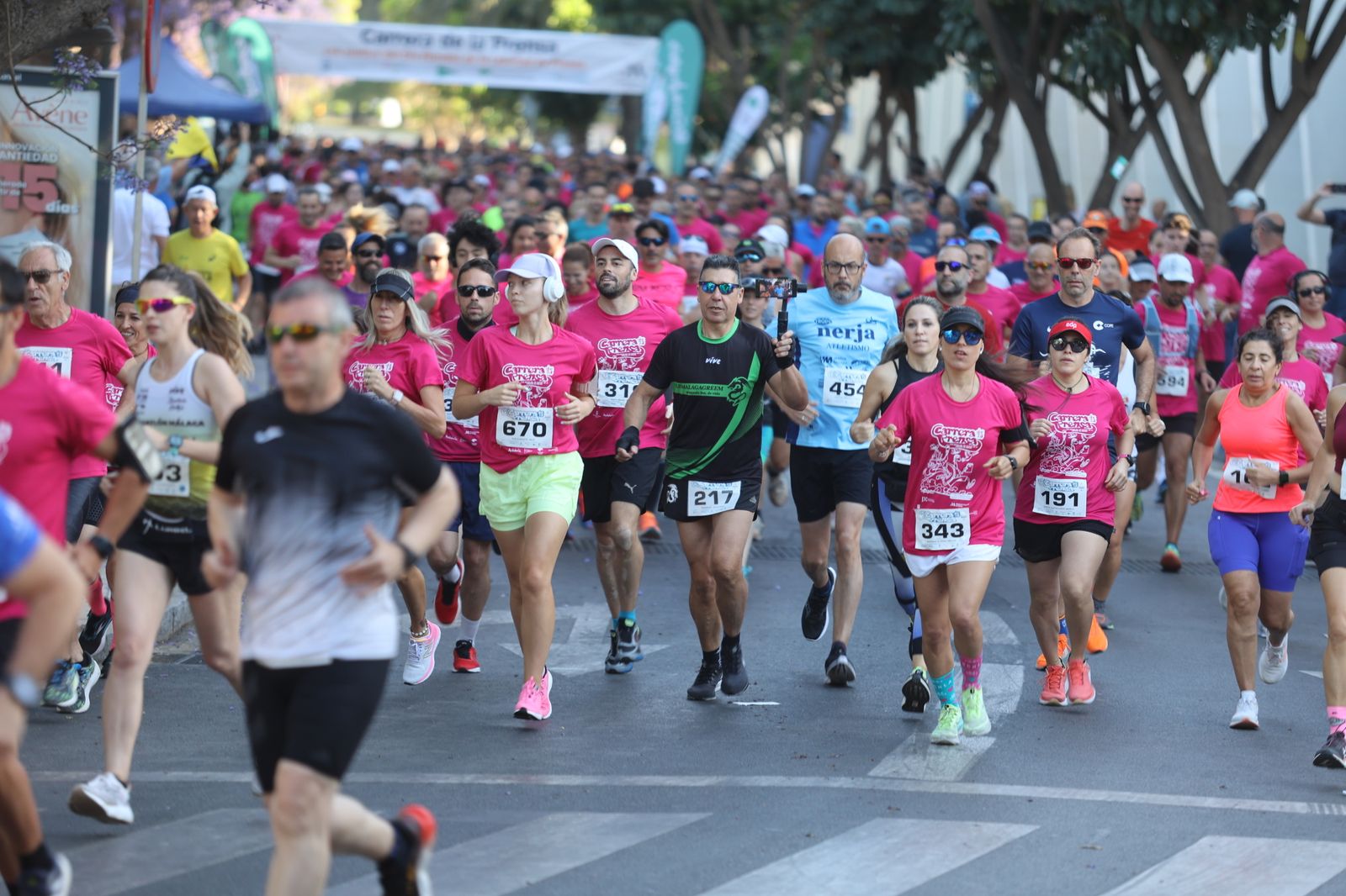 Búscate en las fotos de la Carrera de la Prensa de Málaga 2023