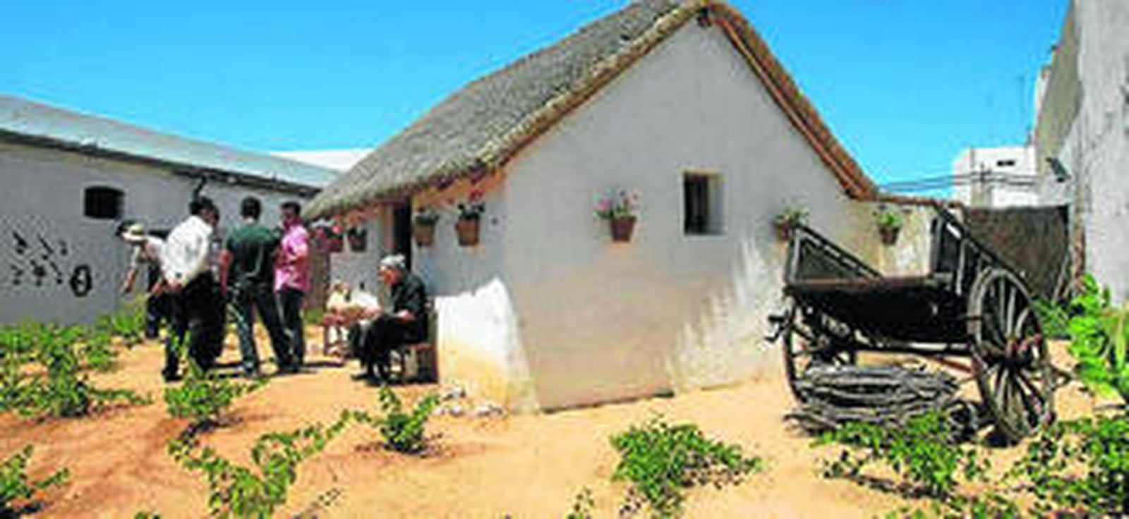 Uno de los espacios del Museo del Moscatel de Chipiona.