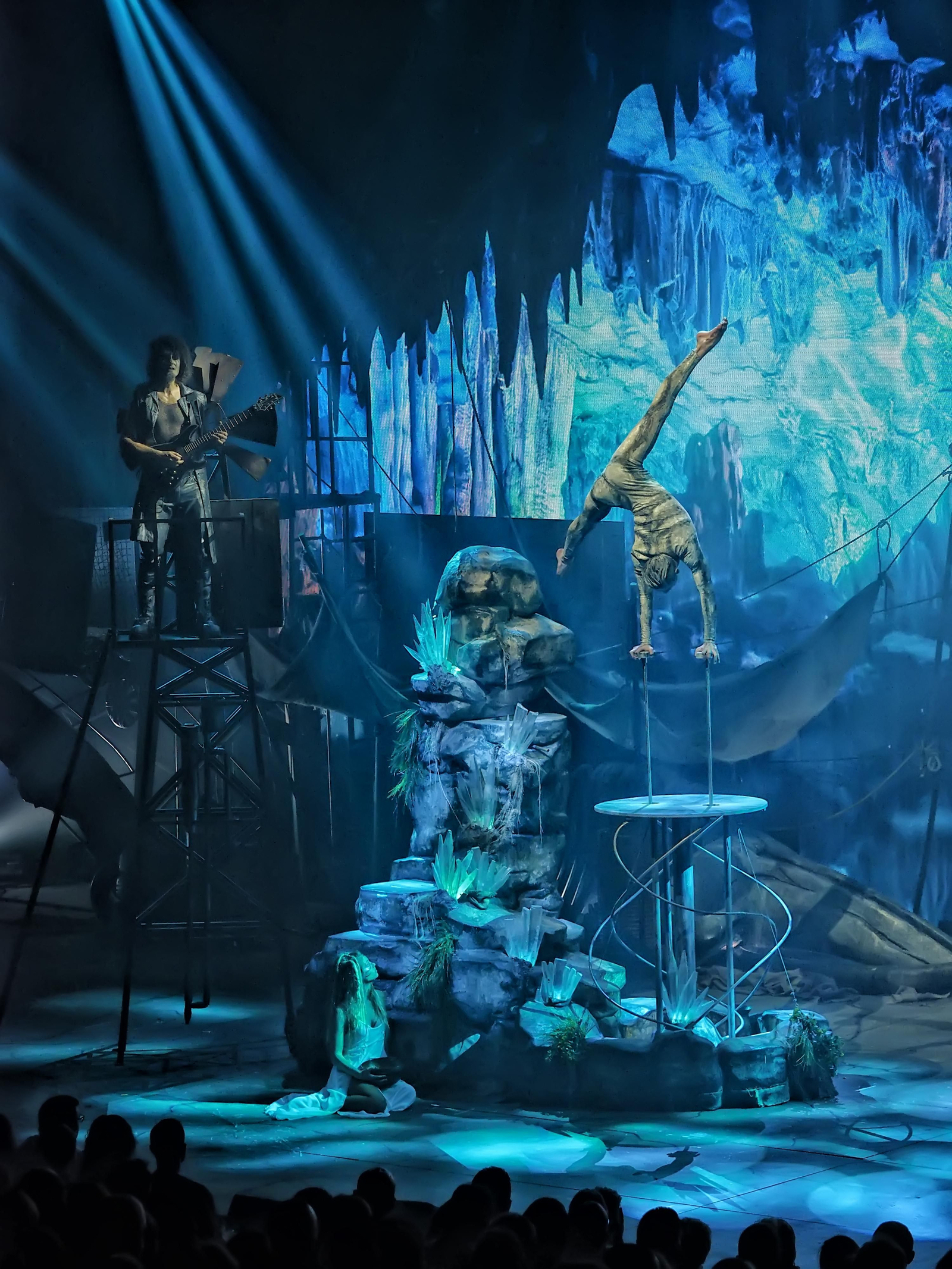 Las imágenes del espectáculo 'Apocalipsis'