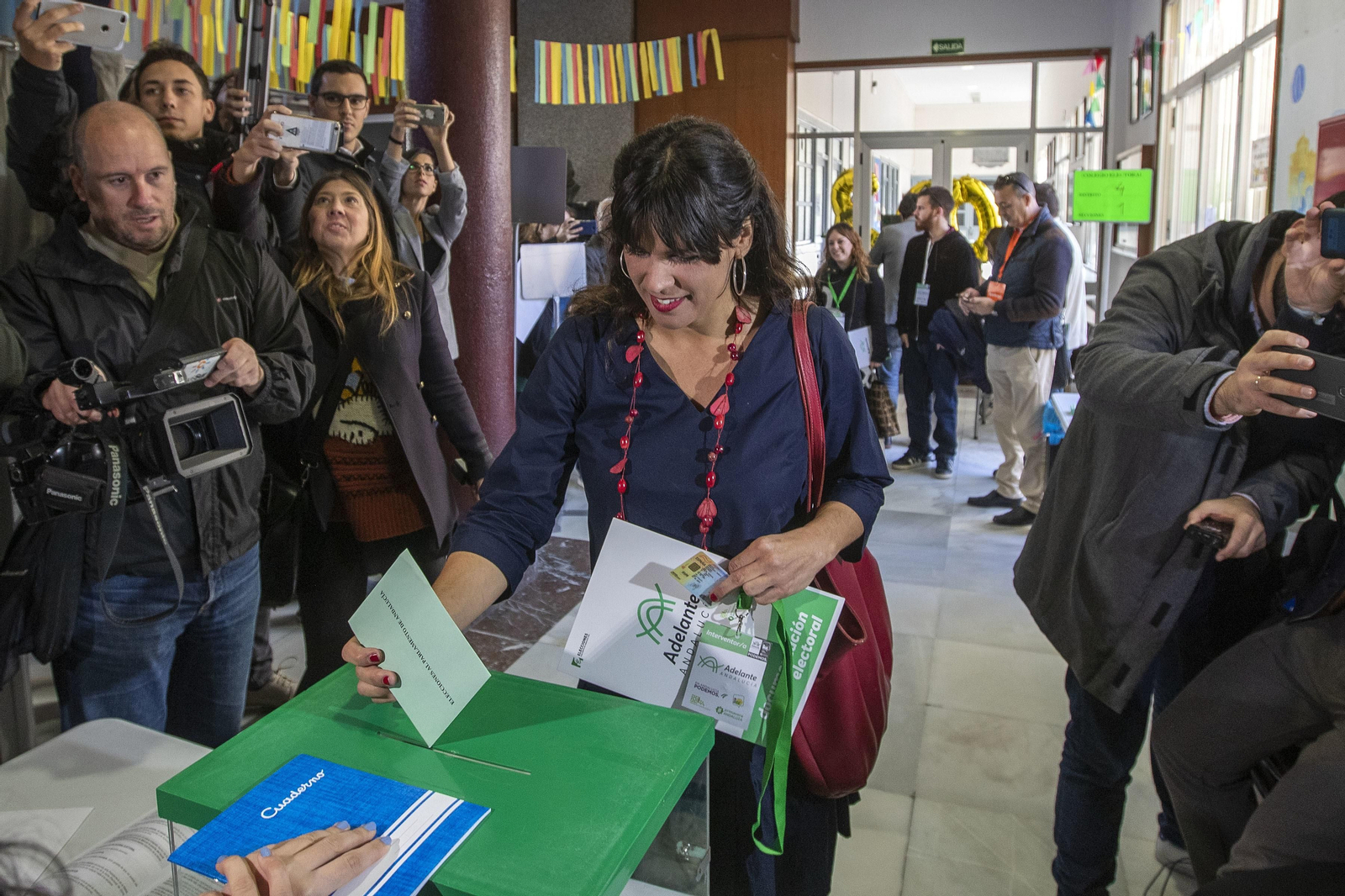 Las imágenes de las elecciones andaluzas 2018
