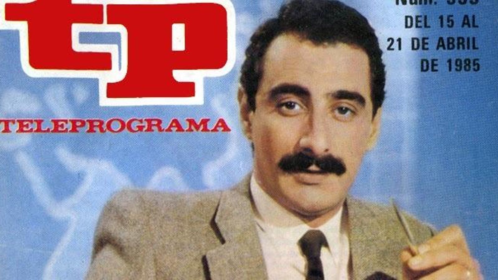 Herrera, portada de TP con los Telediarios