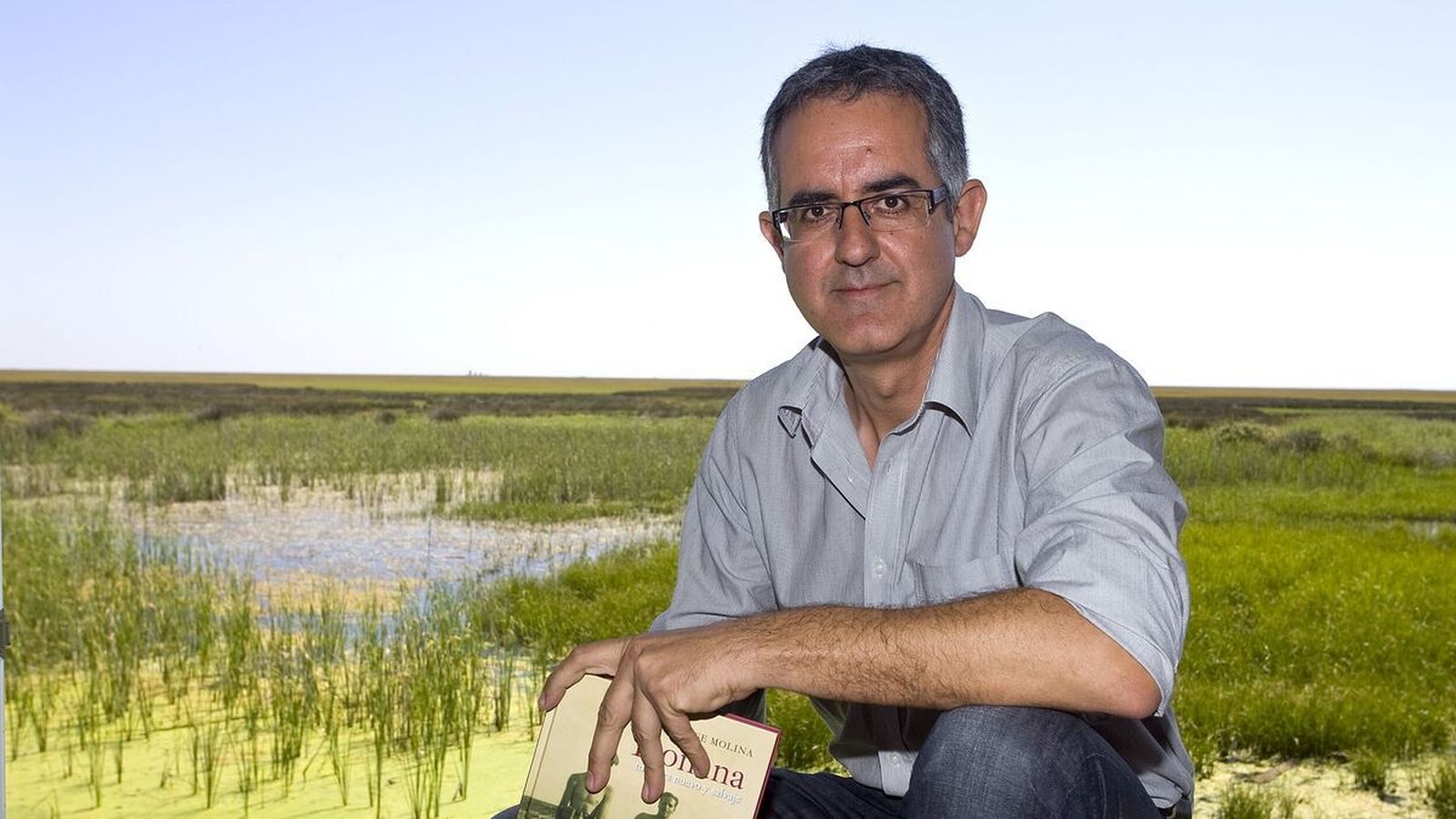 Imagen del escritor y periodista onubense Jorge Molina (Cumbres Mayores, 1964)