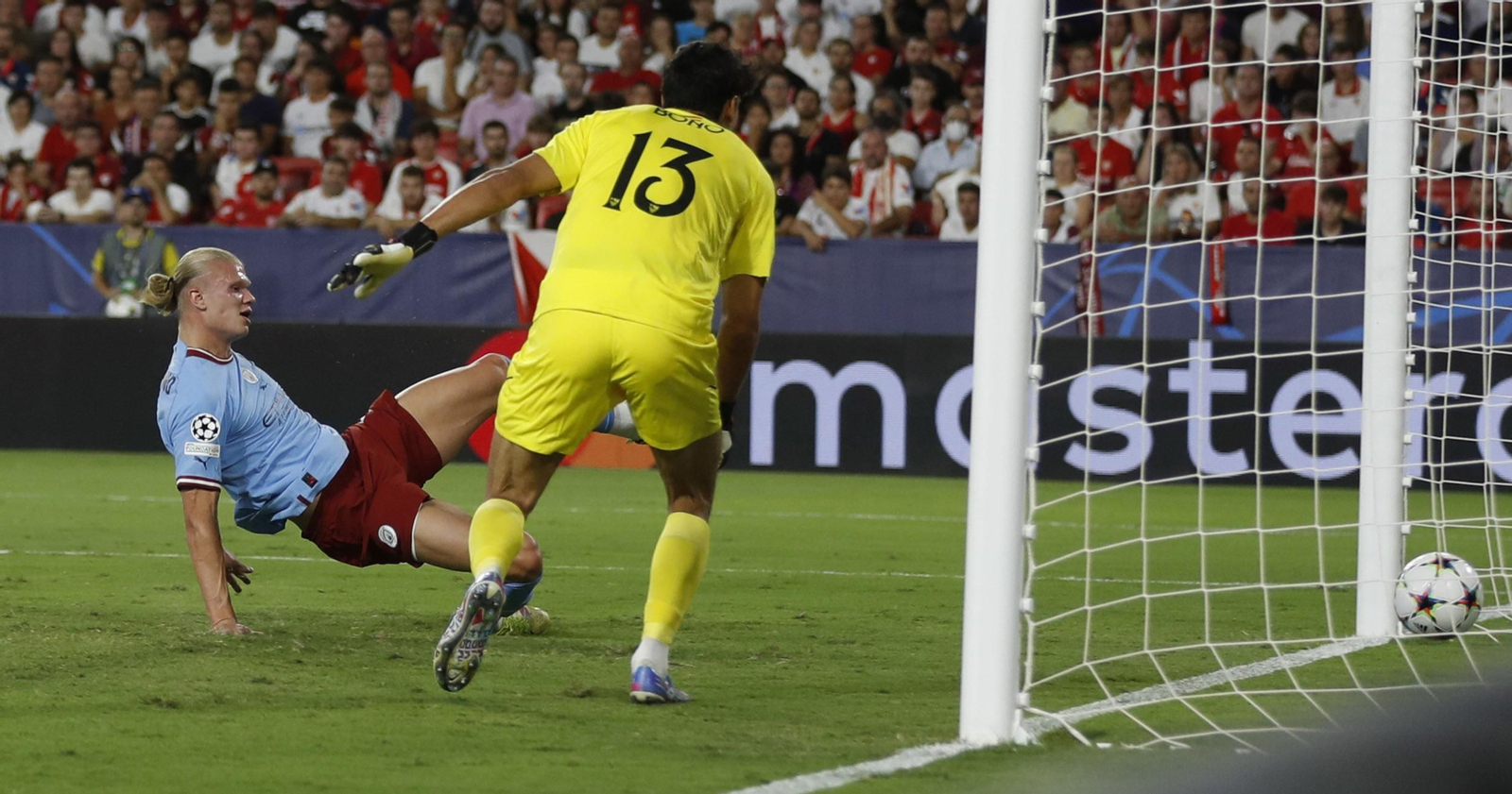 Las imágenes del Sevilla fc- Manchester City fc