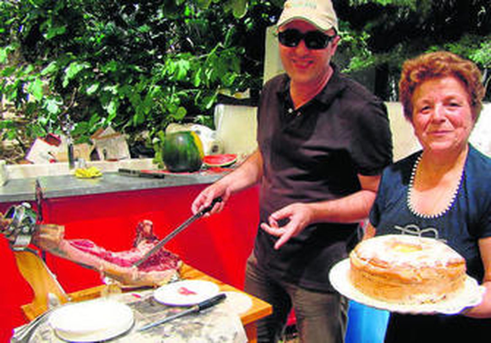 Huevos cocidos y mucho jamón, la receta de Abla para merendar