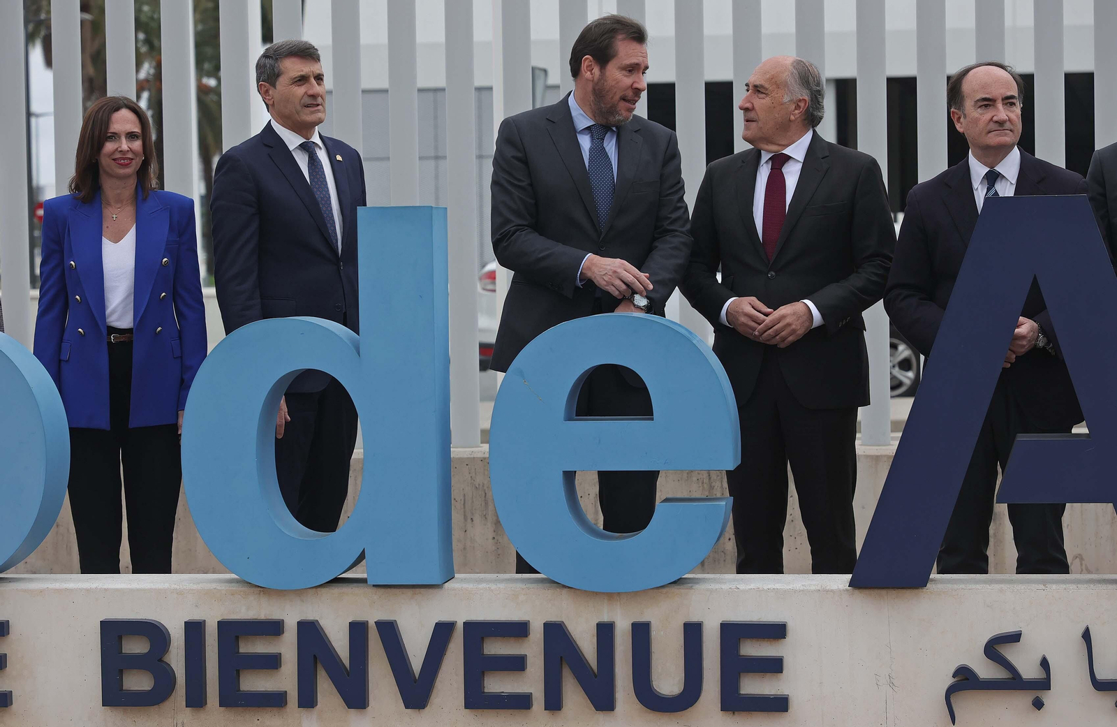 Fotos de la jornada de trabajo del ministro de Transportes en el Puerto de Algeciras