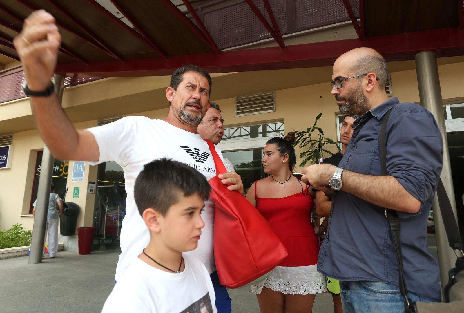 Las consecuencias del incendio en Mazagón