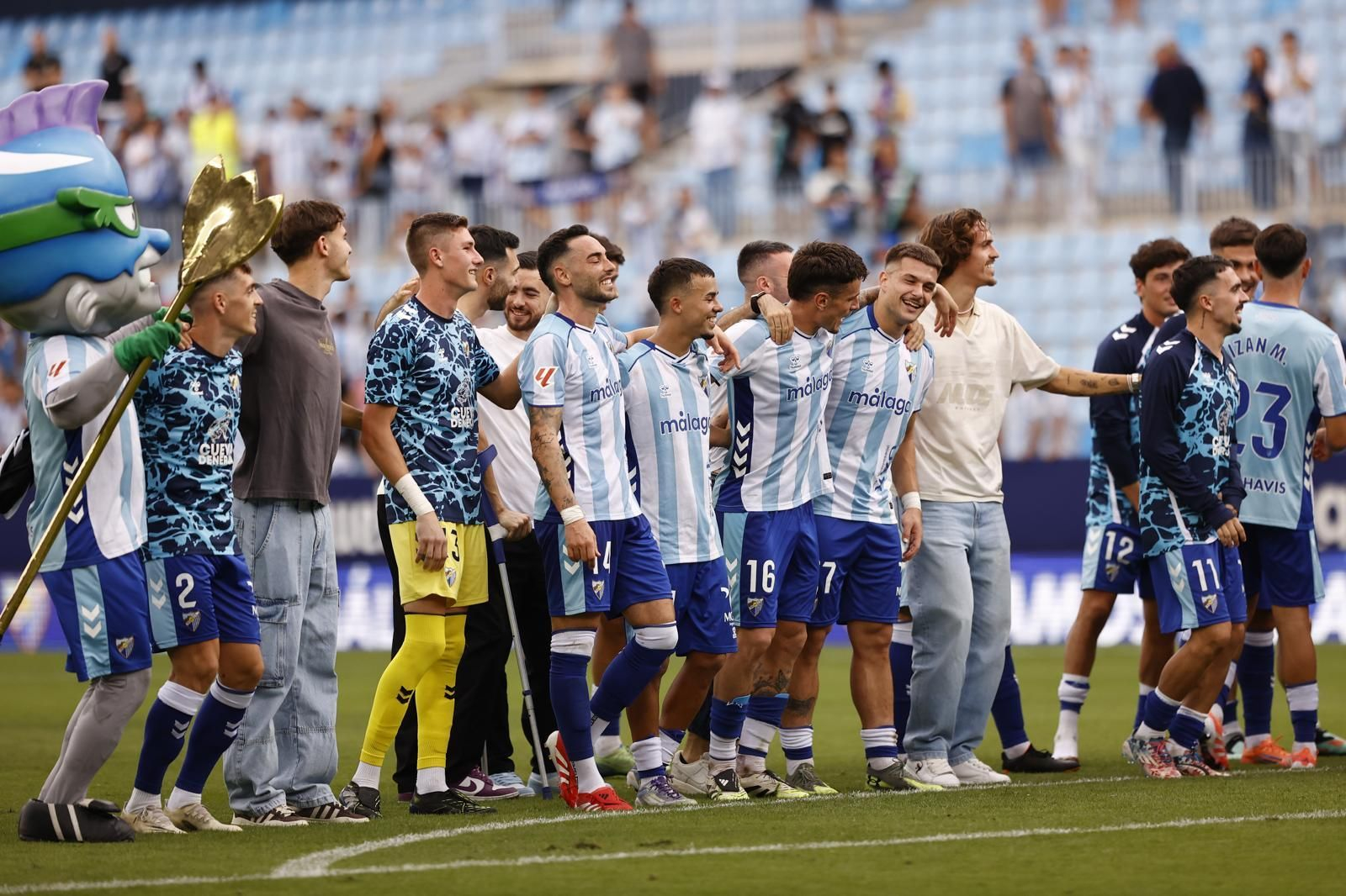 Las fotos del Málaga - Andorra