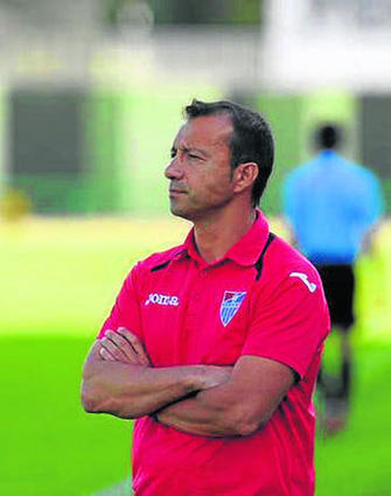 Santi Sedano, el entrenador.