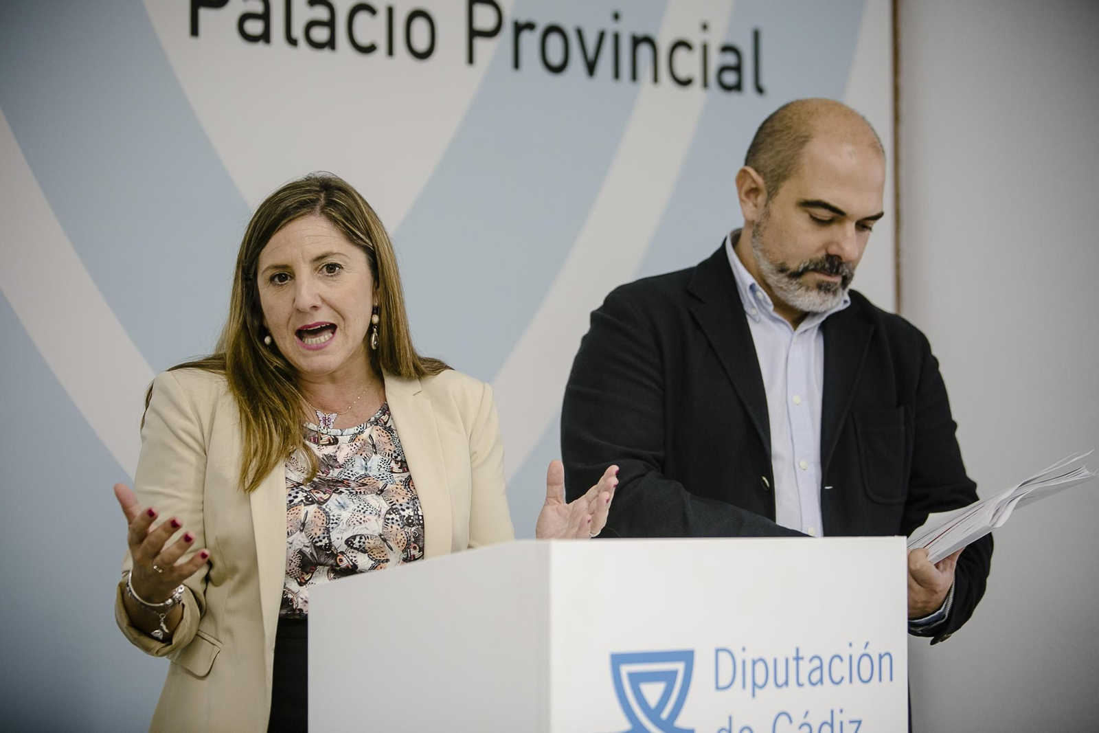 Irene García, presidenta de Diputación.