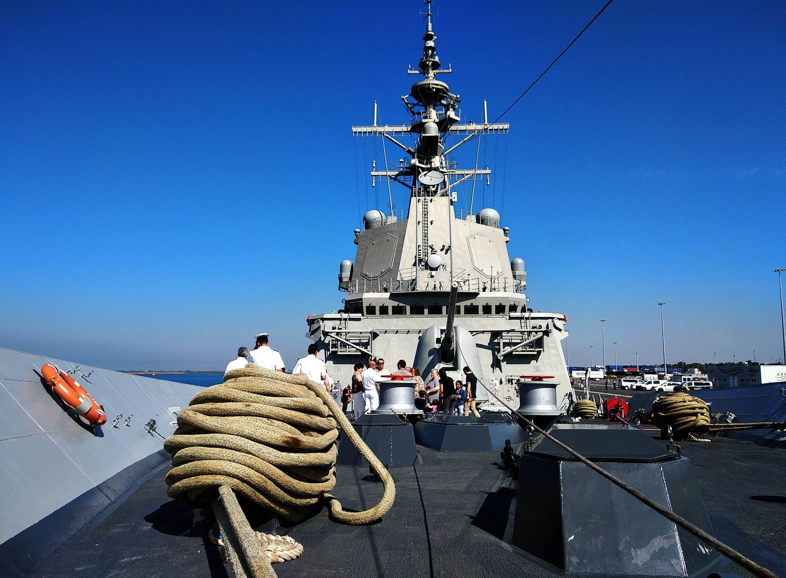 Imágenes de la Fragata Cristóbal Colón F-105