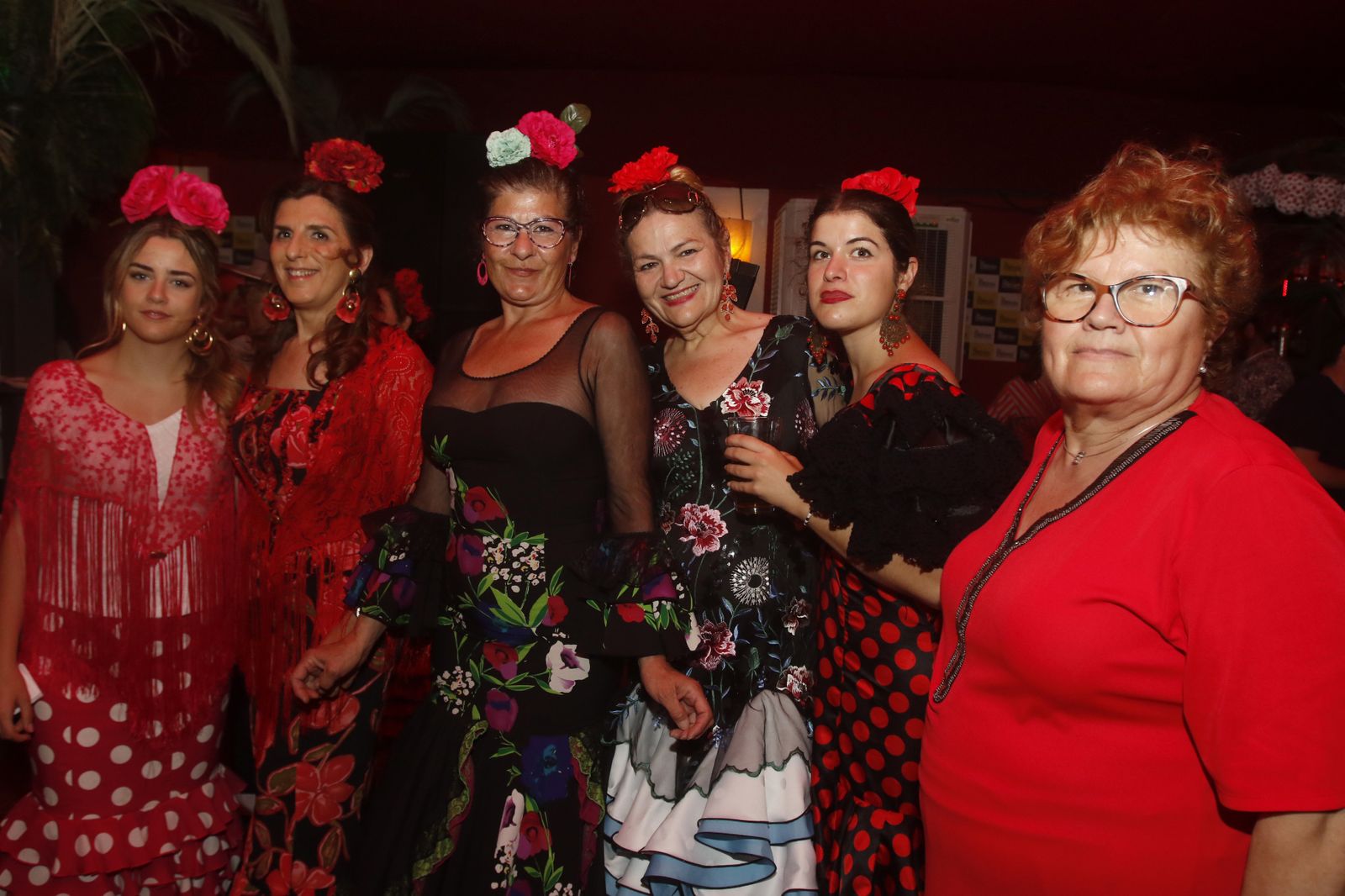 Las recepciones se hacen sitio en el lunes de la Feria de Córdoba, en imágenes