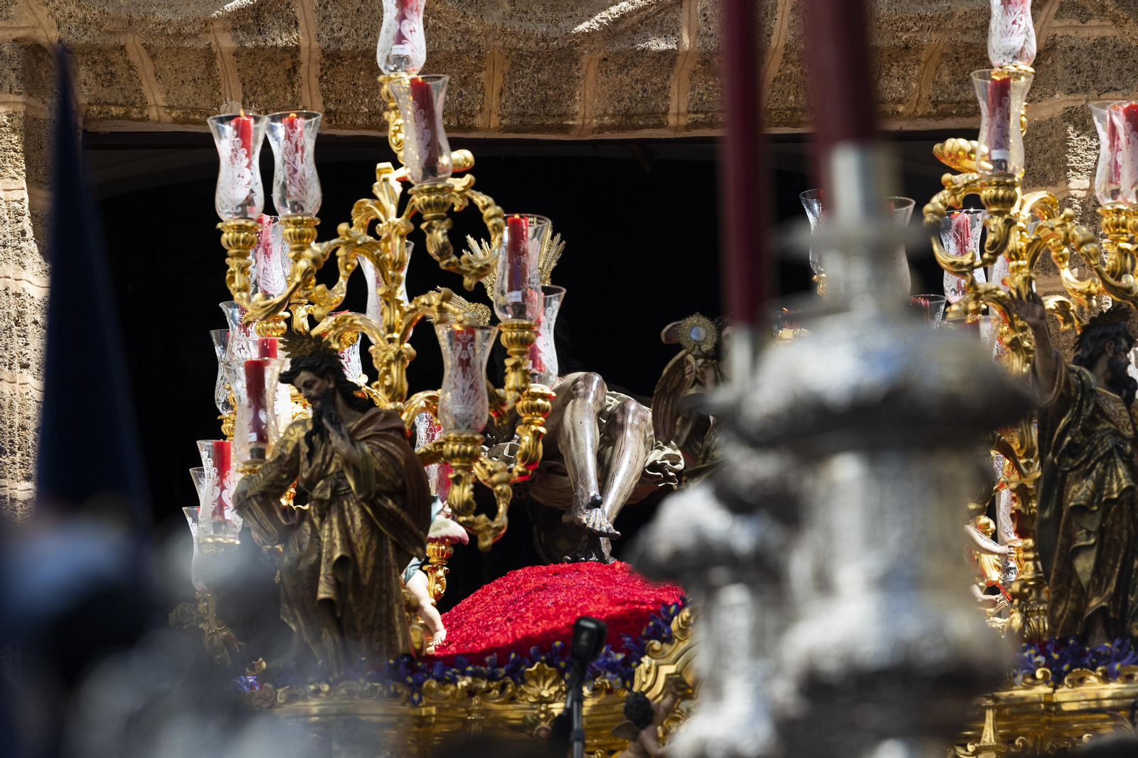 Las imágenes de la salida de la cofradía de La Palma en la Semana Santa 2023