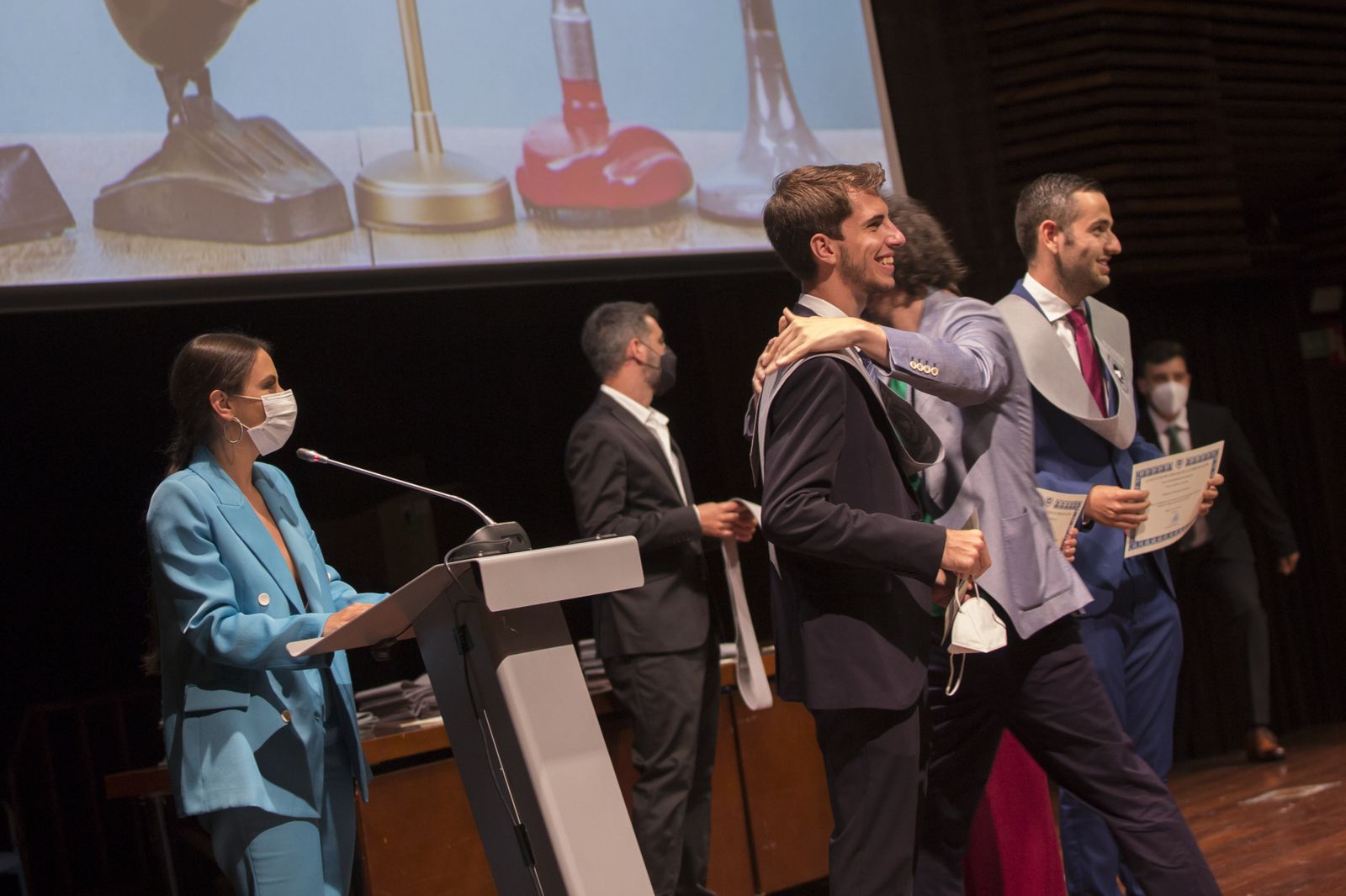 La graduación de los alumnos del Grado de Periodismo de la UMA, en fotos