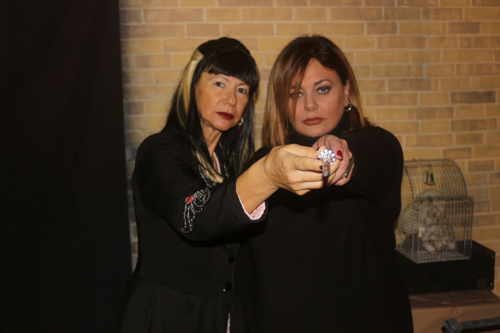 Las imágenes de la Escuela Hogwarts en la Plaza de la Iglesia