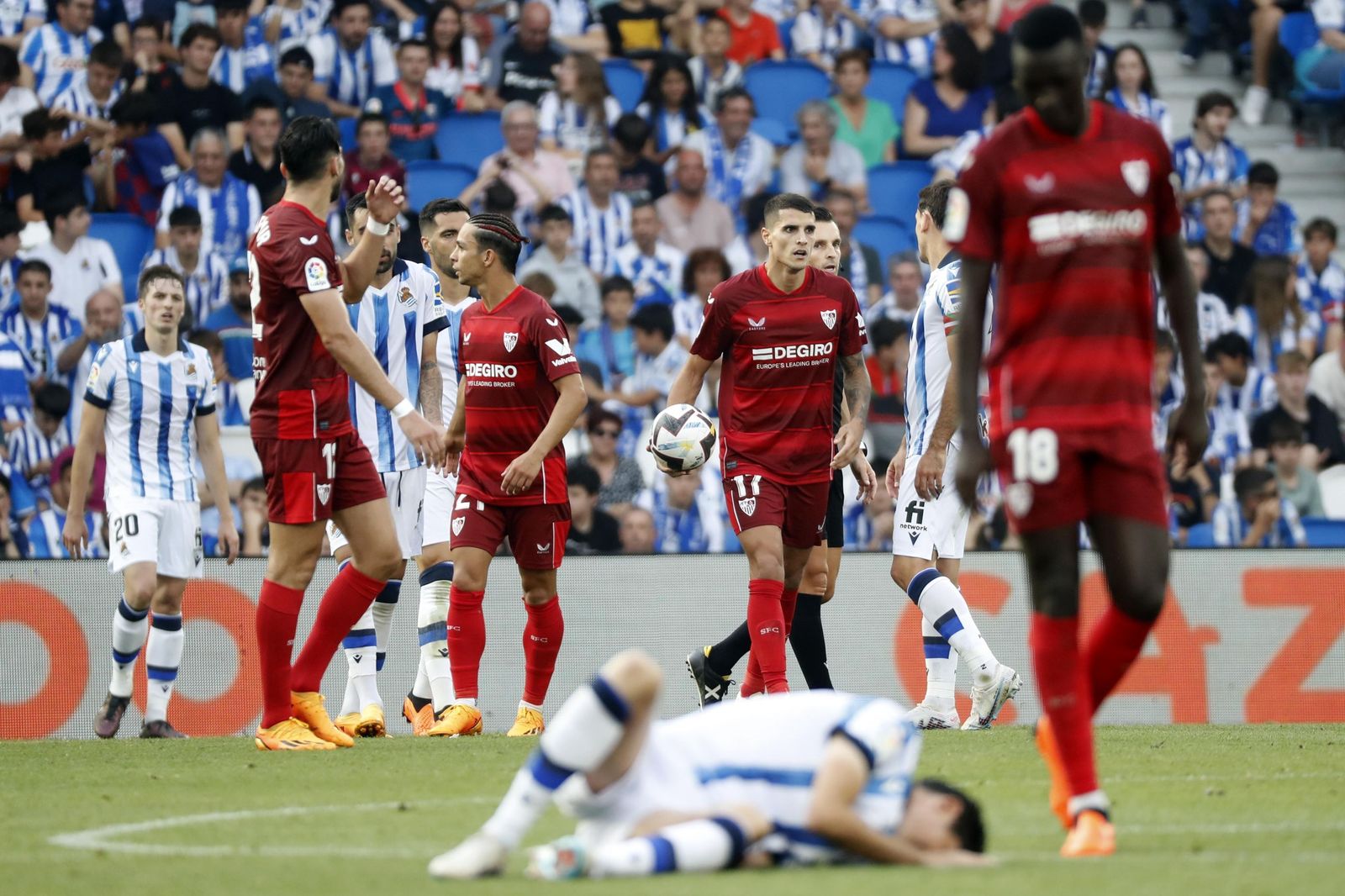 Las fotos del Real Sociedad - Sevilla