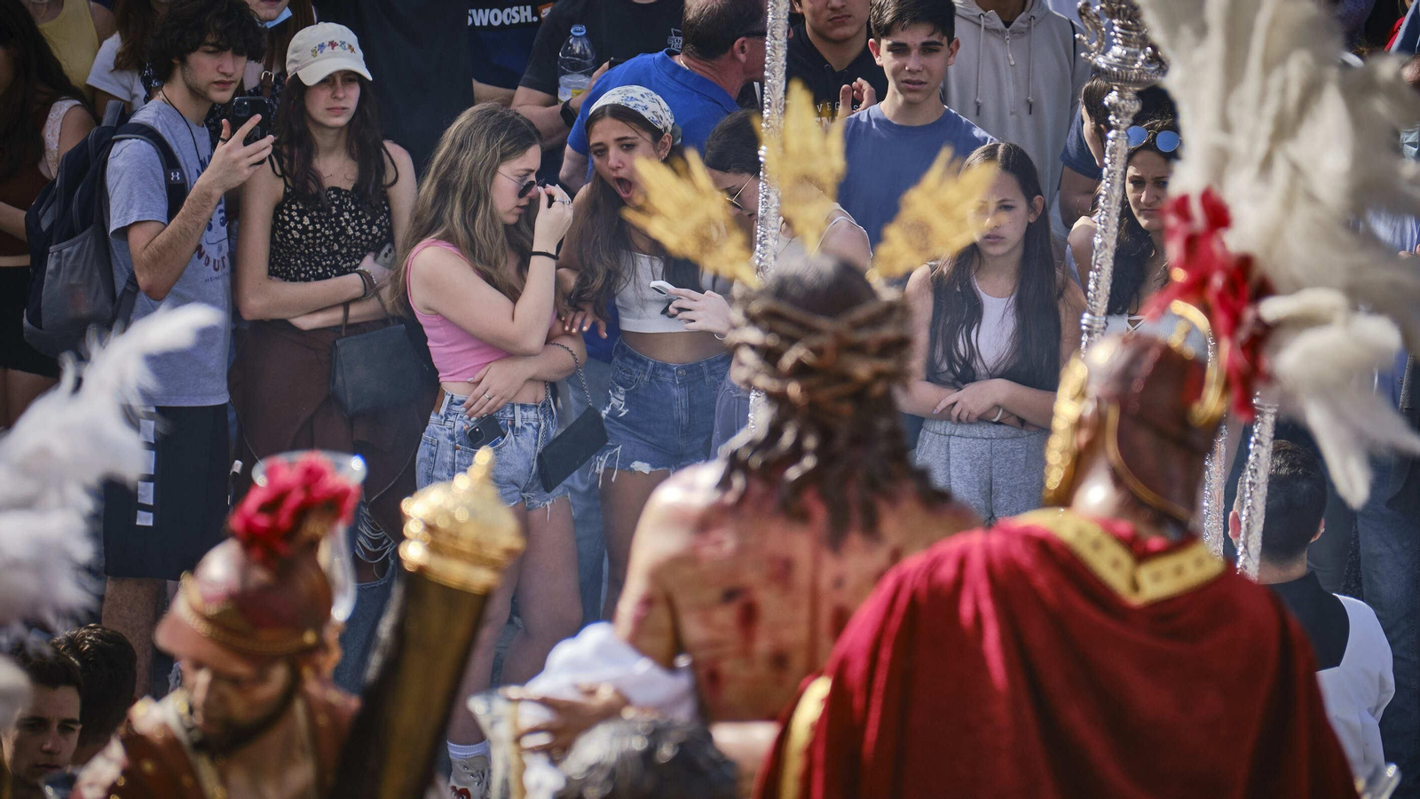 Cofradía de El Despojado en la Semana Santa de Cádiz 2022