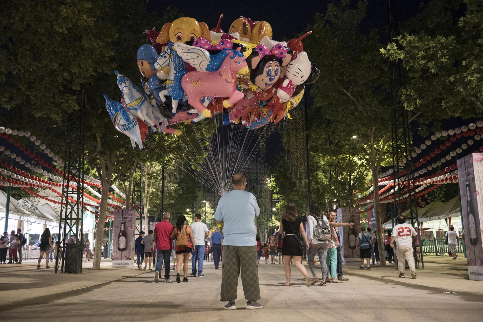 El alumbrado, en imágenes