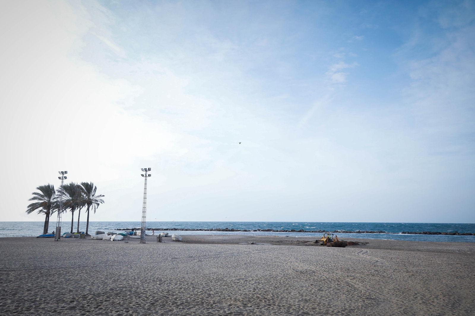 Imágenes de las calles en obras