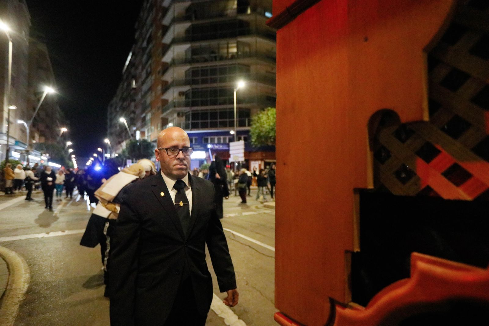La procesión de La Caridad de Almería, en imágenes