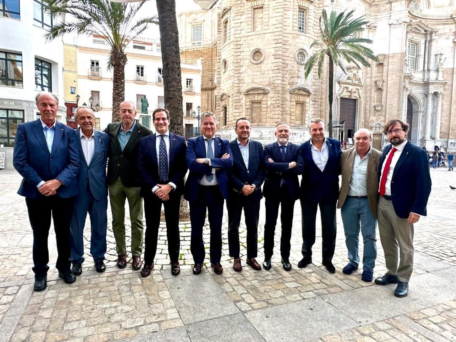 Isidoro Cárdeno, Julio Sancho, Pedro Delgado, Mario Pardo, Manuel Estrella, Sergio Benítez, Felipe Meléndez, Rafael Fernández, Pelayo García Borbolla y Manuel Navarro.