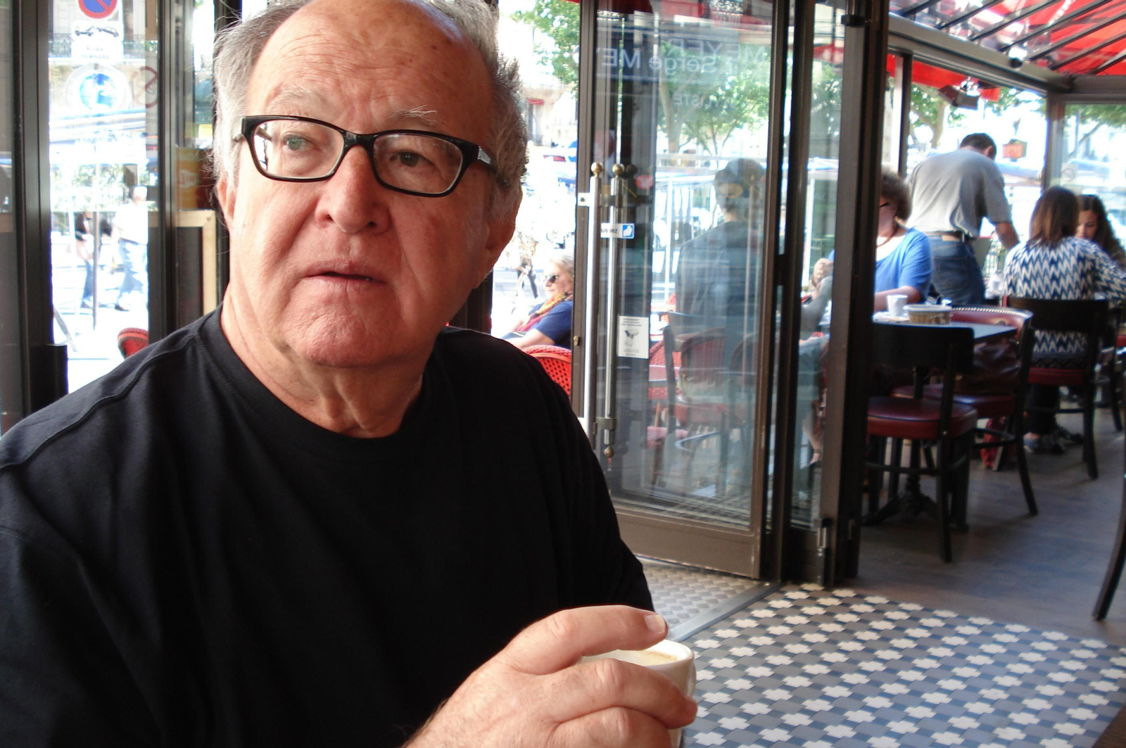 Manuel Garrido Palacios, en uno de sus viajes.