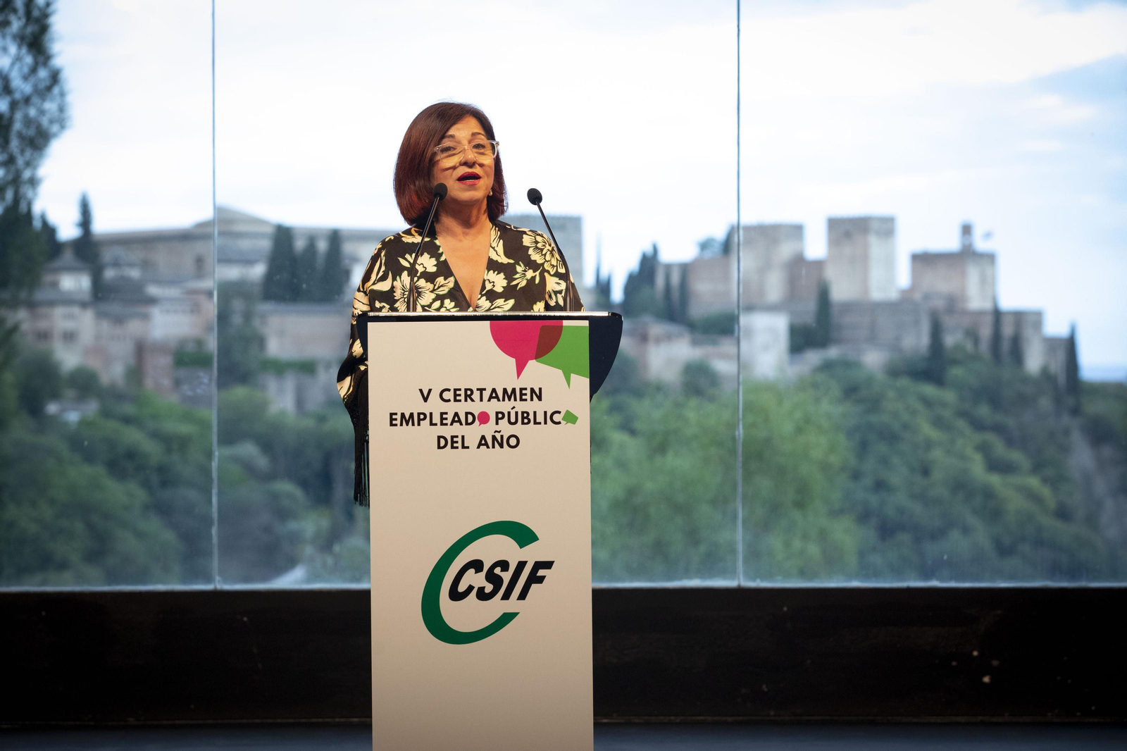 El V Certamen del Empleado Público del año en Granada, en imágenes