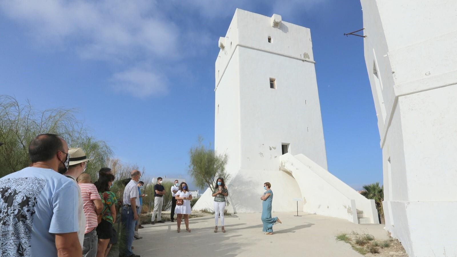 Visitas a Torre Alta tras su reapertura.