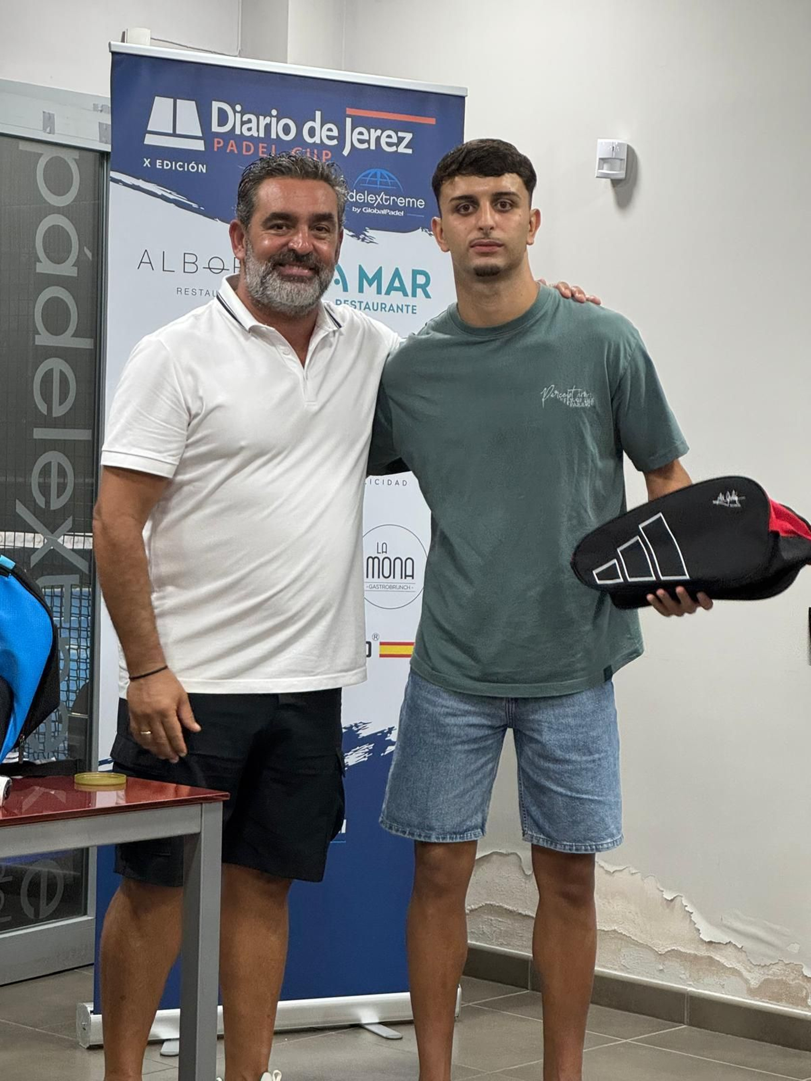 Imágenes de la entrega de trofeos de la X Diario de Jerez Pádel Cup
