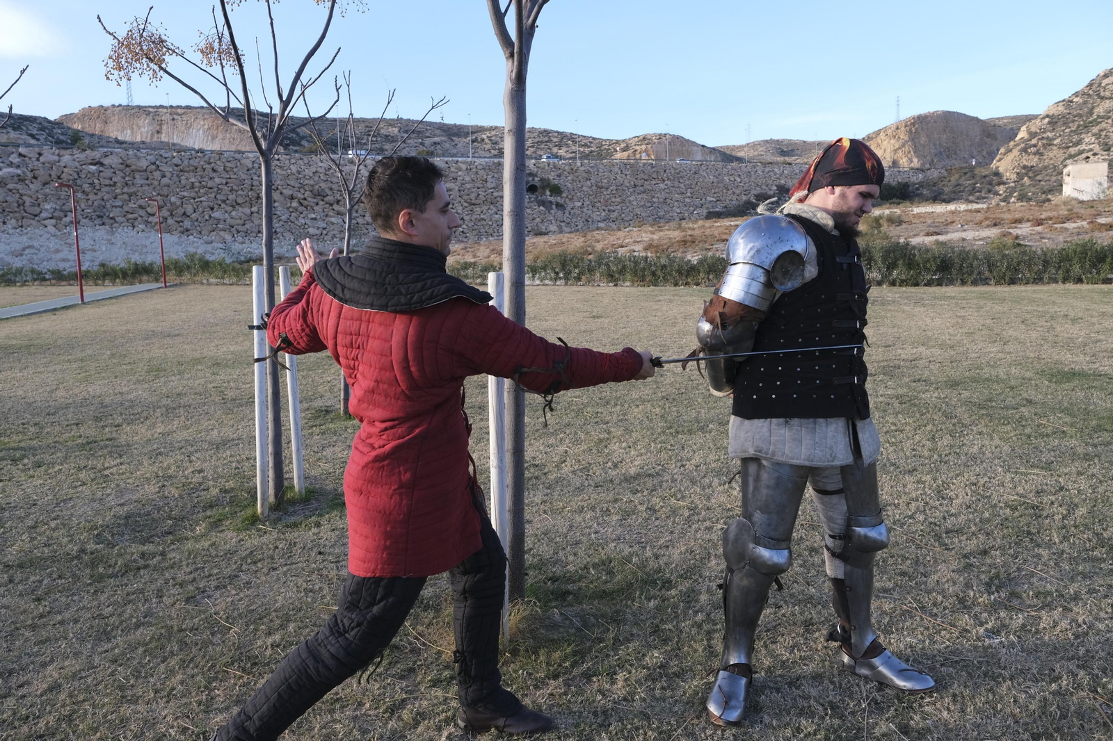 Fotogalería de los combates medievales en Almería