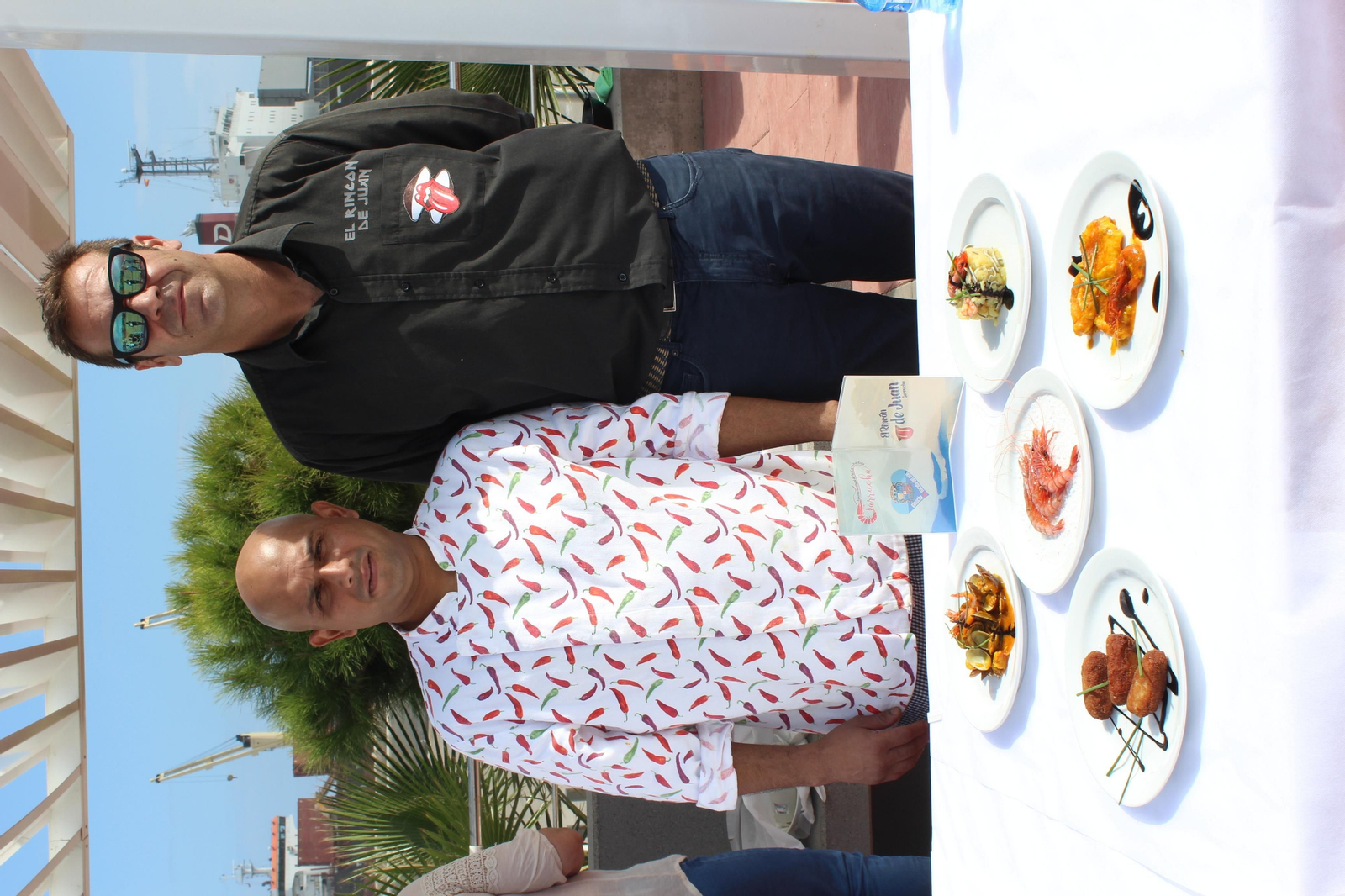 Imágenes de la presentación de la Feria de la Gamba Roja de Garrucha