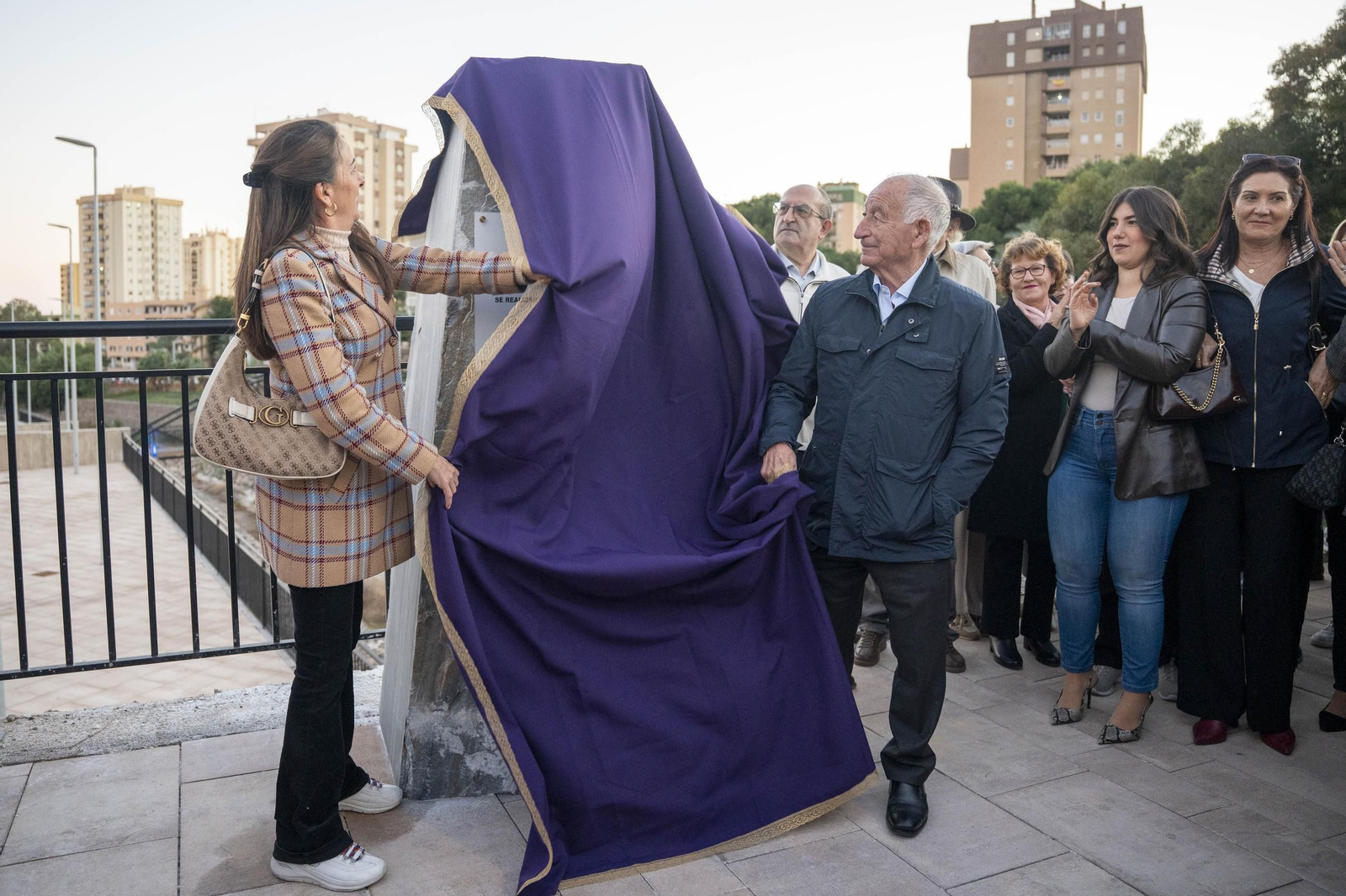 Las imágenes de la inauguración de la primera fase de la adecuación de la Rambla San Antonio de Aguadulce