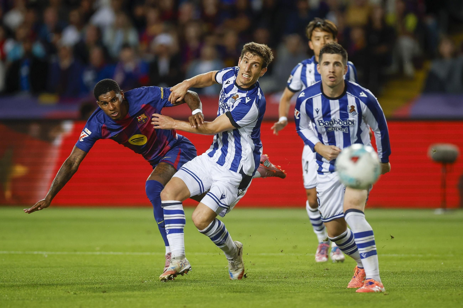 Las imágenes del Barcelona-Real Sociedad