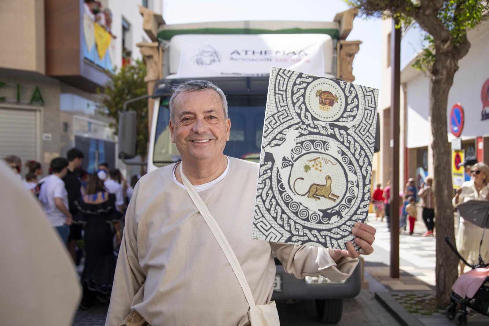 Las imágnes de la misa y procesión en honor a San Marcos en El Ejido