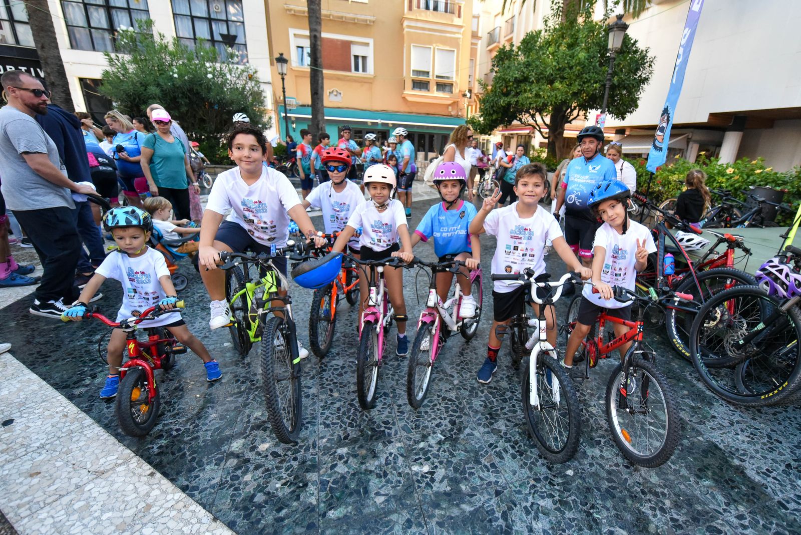 Las fotos del Día de la Bicicleta en La Línea