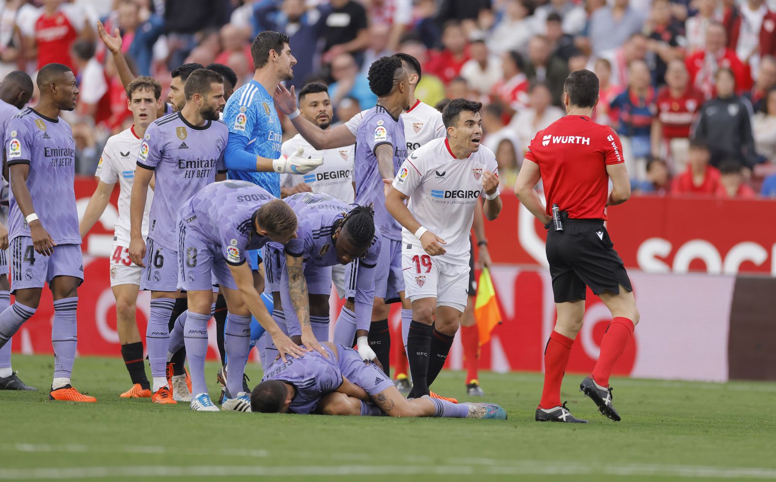 Las imágenes del Sevilla-Madrid