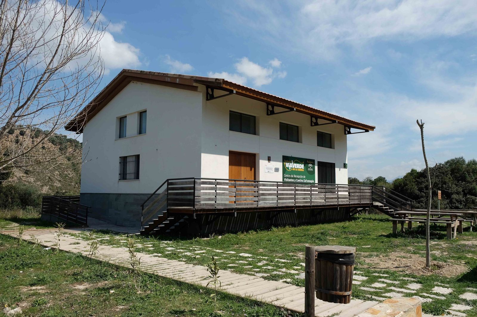 La cantina de Zaframagón, en Olvera.