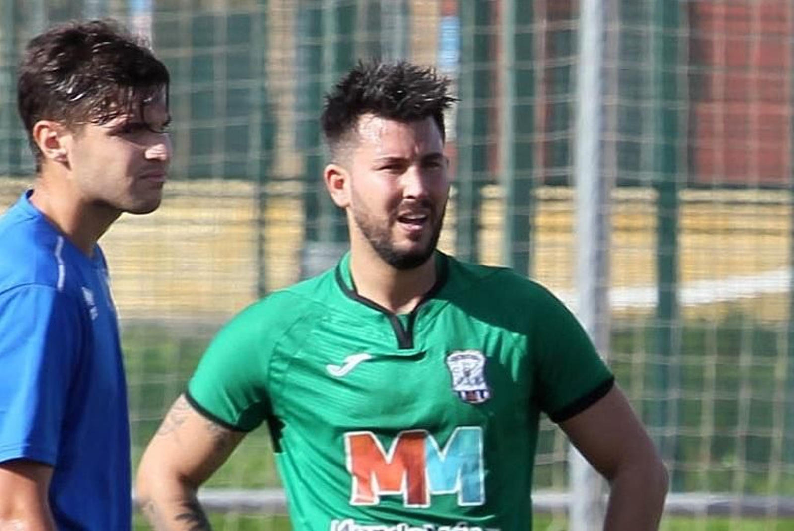 Rubén Olid, jugador del Jerez Industrial.