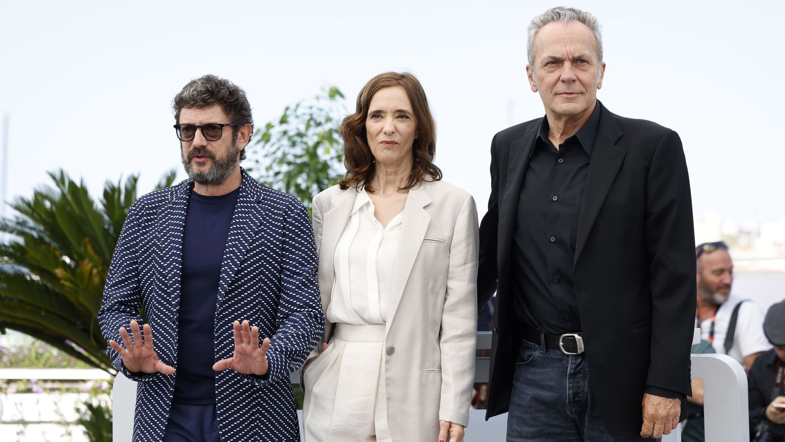 Manolo Solo, Ana Torrent y José Coronado.